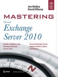 Cover: Mastering Microsoft Exchange Server 2010 - Wiley