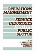 Cover: Operations Management in Service Industries and the Public Sector - Wiley