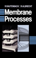 Cover: Membrane Processes - Wiley