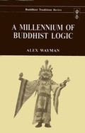 Cover: A Millennium of Buddhist Logic: v.1 - Motilal Banarsidass Publications