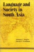 Cover: Language and Society in South Asia - Motilal Banarsidass Publications