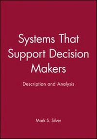 Enlarge image Cover: Systems That Support Decision Makers - Wiley