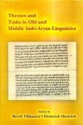 Cover: Themes and Tasks in Old and Middle Indo Aryan Linguistics: v. 5 - Motilal Banarsidass Publications