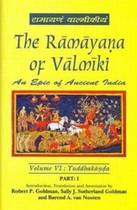 Abbildung von: The Ramayana of Valmiki: v. VI - Motilal Banarsidass Publications