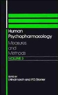 Cover: Human Psychopharmacology: v. 3 - Wiley