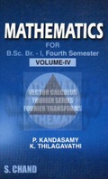 Cover: Mathematics for BSC: Pt. 4 - S. Chand Publishing