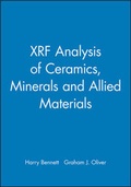 Cover: XRF Analysis of Ceramics, Minerals and Allied Materials - Wiley