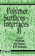 Cover: Polymer Surfaces and Interfaces II - Wiley