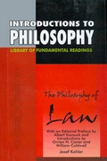 Cover: Philosophy of Law - Cosmo Publications