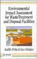 Cover: Environmental Impact Assessment for Waste Treatment and Disposal Facilities - Wiley