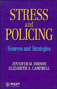 Enlarge image Cover: Stress and Policing - Wiley