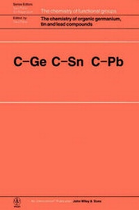Abbildung von: The Chemistry of Organic Germanium, Tin and Lead Compounds - Wiley