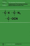 Bild: The Chemistry of Halides, Pseudo-Halides and Azides, Supplement D2, Parts 1 and 2 - Wiley