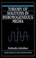 Cover: Theory of Solitons in Inhomogeneous Media - Wiley