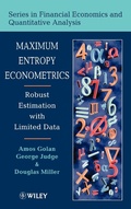 Cover: Maximum Entropy Econometrics - Wiley