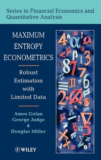 Enlarge image Cover: Maximum Entropy Econometrics - Wiley