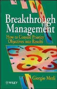 Enlarge image Cover: Breakthrough Management - Wiley