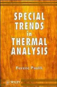 Abbildung von: Special Trends in Thermal Analysis - Wiley