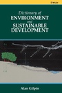 Cover: Dictionary of Environmental and Sustainable Development - Wiley
