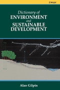 Cover: Dictionary of Environmental and Sustainable Development - Wiley