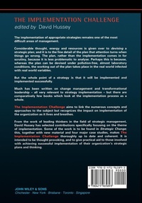 Enlarge image Cover: The Implementation Challenge - Wiley