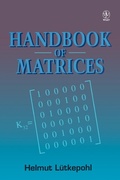 Cover: Handbook of Matrices - Wiley