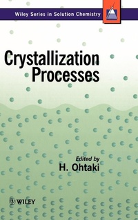 Enlarge image Cover: Crystallization Processes - Wiley