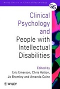 Cover: Clinical Psychology and People with Intellectual Disabilities - Wiley
