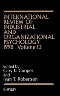 Cover: International Review of Industrial and Organizational Psychology 1998, Volume 13 - Wiley