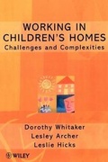 Cover: Working in Children's Homes - Wiley