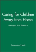 Cover: Caring for Children Away from Home - Wiley