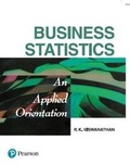 Cover: Business Statistics - Pearson Education India