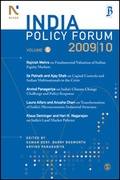 Cover: India Policy Forum 2009-10 - SAGE Publications India Pvt Ltd