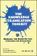 Cover: The Knowledge Translation Toolkit - SAGE Publications India Pvt Ltd