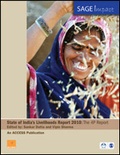 Cover: State of India's Livelihoods Report 2010 - SAGE Publications India Pvt Ltd