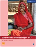 Cover: State of India's Livelihoods Report 2013 - SAGE Publications India Pvt Ltd