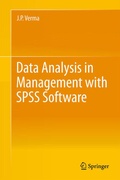 Cover: Data Analysis in Management with SPSS Software - Springer