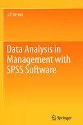 Cover: Data Analysis in Management with SPSS Software - Springer