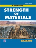 Cover: A Textbook of Strength of Materials - Laxmi Publications