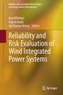 Cover: Reliability and Risk Evaluation of Wind Integrated Power Systems - Springer