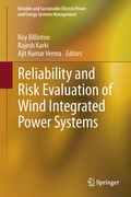 Cover: Reliability and Risk Evaluation of Wind Integrated Power Systems - Springer