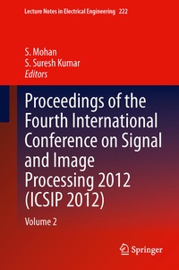 Abbildung von: Proceedings of the Fourth International Conference on Signal and Image Processing 2012 (ICSIP 2012) - Springer