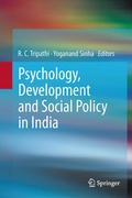 Cover: Psychology, Development and Social Policy in India - Springer