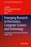 Cover: Emerging Research in Electronics, Computer Science and Technology - Springer