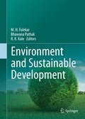 Cover: Environment and Sustainable Development - Springer