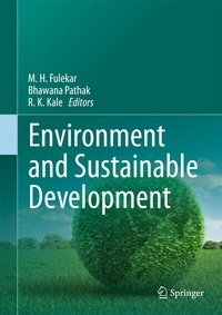 Enlarge image Cover: Environment and Sustainable Development - Springer
