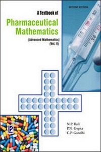 Enlarge image Cover: A Textbook of Pharmaceutical Mathematics: (Advanced Mathematics) Volume 2 - Laxmi Publications