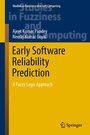Cover: Early Software Reliability Prediction - Springer