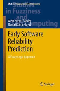 Enlarge image Cover: Early Software Reliability Prediction - Springer