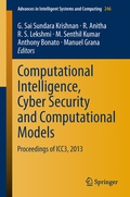 Cover: Computational Intelligence, Cyber Security and Computational Models - Springer